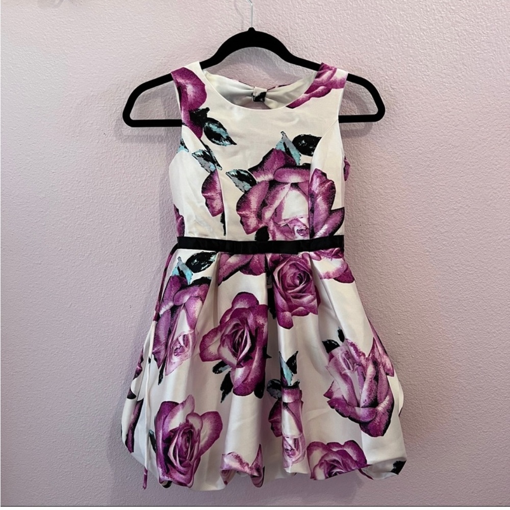 Speechless girls purple bubble dress size 12